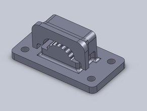 gt2 quick belt holder 3d printer parts 3d print model - Mito3D