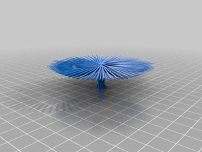 my customized super flowers drooloop flowers- art 3d print model - Mito3D