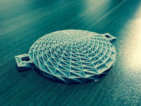 wireframe eyepatch robosnake accessories 3d print model - Mito3D