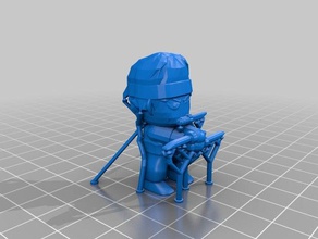 zoro supports other 3d print model - Mito3D