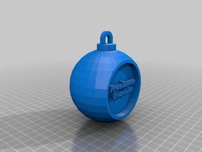 il mio personalizzate ornamento personale arredamento 3d print model - Mito3D