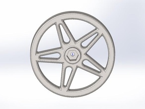 ferrari roues véhicules 3d print model - Mito3D