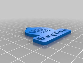 audi bogdun Schlüsselanhänger angepasst 3d print model - Mito3D