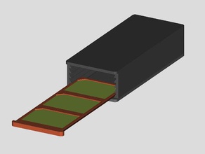 sdcard cassettiera contenitori 3d print model - Mito3D