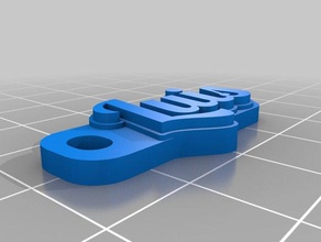 luis chaveiros personalizado 3d print model - Mito3D