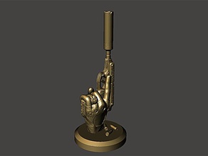 arma de la mano modelos 3d print model - Mito3D