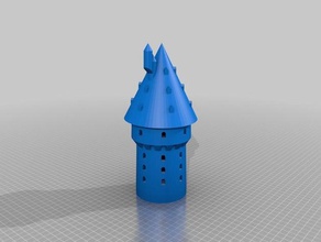 hogwards turret 3d printing 3d print model - Mito3D