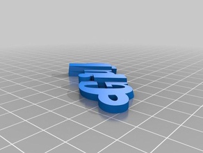 giulia Anahtarlık özelleştirilmiş 3d print model - Mito3D