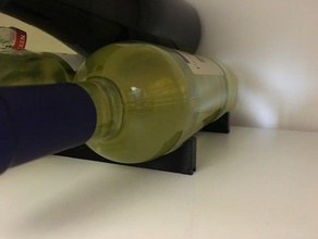 bottleholder empilhável a cozinha jantar 3d print model - Mito3D
