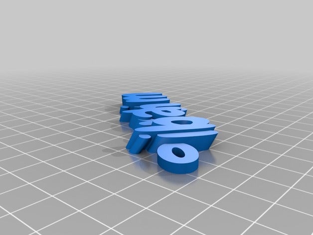 ibrahim organizasyon özelleştirilmiş 3D print model - Mito3D