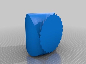 lofted vase john cena would approve household supplies 3d print model - Mito3D