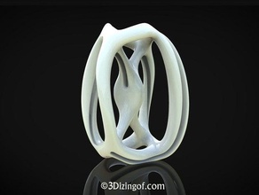 curves math art 3d print model - Mito3D