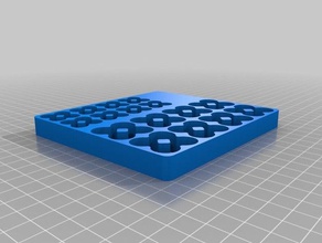 aaaaa pil tutucu organizasyon özelleştirilmiş 3d print model - Mito3D