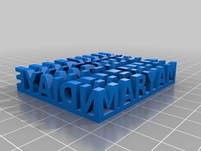 maryam las esculturas personalizado 3d print model - Mito3D