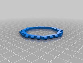 octogone poly-snaps carreaux de construction polyèdres les mathématiques personnalisé 3d print model - Mito3D