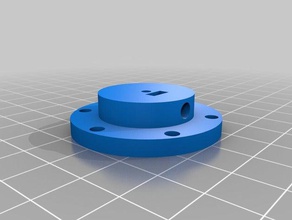 motor hub 3mm screw hobby customized 3d print model - Mito3D