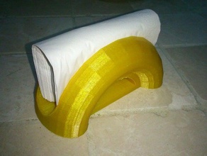 porte serviette de table cuisine manger 3d print model - Mito3D