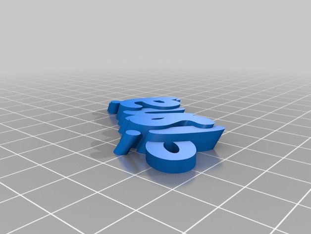 özelleştirilmiş iamburnystext adım keyfob Anahtarlık organizasyon 3D print model - Mito3D