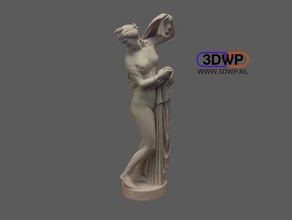 aphrodite statue 3d scan scans replicas 123d 123dcatch catch greek art mythology sculpture meshmixer museum roman 3d print model - Mito3D