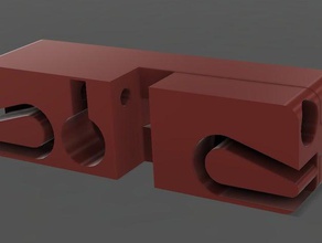 wanhao duplicator i3 x-belt tensioner 3d printer parts 3d print model - Mito3D