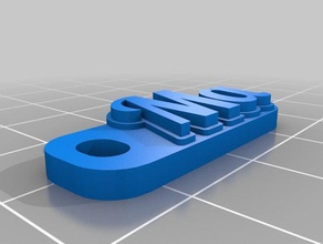 ma Anahtarlık özelleştirilmiş 3d print model - Mito3D
