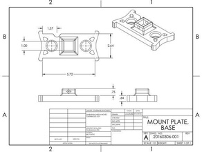 staffa di montaggio pyle plcm7200 macchina fotografica backup automotive 3d print model - Mito3D