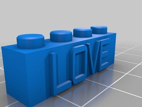 love construction toys customized 3d print model - Mito3D
