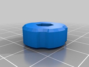 m4 pollice manopola di metrica mano strumenti personalizzato 3d print model - Mito3D