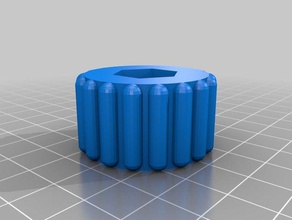 table saw nut diy customized 3d print model - Mito3D