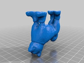chien dés 3d print model - Mito3D