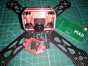 lantianlt hex4 200 montages caméra fpv ccd 3d de l'imprimante accessoires 3d print model - Mito3D