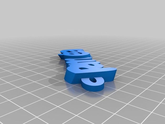 pamelakeychain keychains customized 3D print model - Mito3D