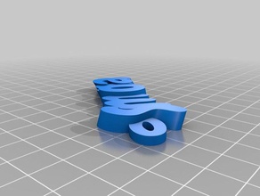 simonakeychainok i portachiavi personalizzato 3d print model - Mito3D