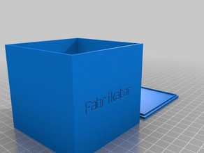 fab mini construire le volume les conteneurs personnalisé 3d print model - Mito3D