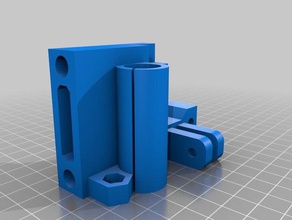 i3 steel camera holder 3d printer parts mount prusa rpi toolson x-axis 3d print model - Mito3D
