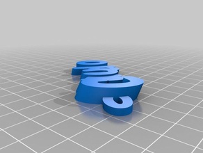 claudiokeychain organization customized 3d print model - Mito3D