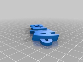 andreakeychain keychains customized 3d print model - Mito3D