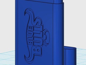 7 porte-cigarettes blue bulls d'autres cigarettes 3d print model - Mito3D