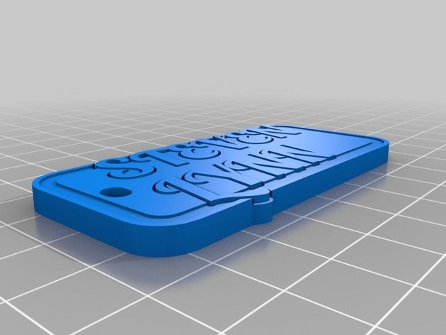 steven keychains customized 3D print model - Mito3D