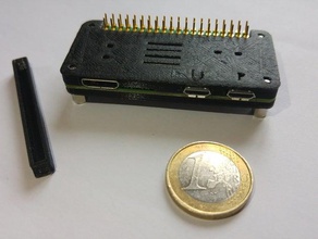 slim case raspberry pi è pari a zero computer caso rpi 3d print model - Mito3D