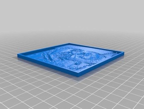 luigi litho teste 1 2 d arte 3d print model - Mito3D
