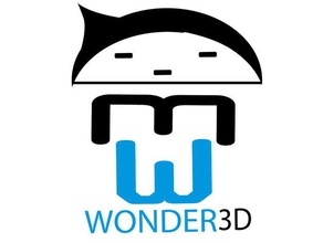 wonder3d logo porte-clés 3d print model - Mito3D