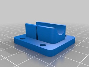 my customized custom lm8uu half block 3d printer parts 3d print model - Mito3D