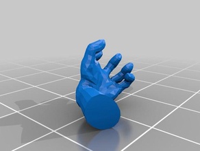 crazy hand games 3d print model - Mito3D