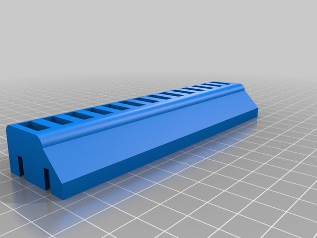 my customized usb stick sd card holder organization 3D print model - Mito3D