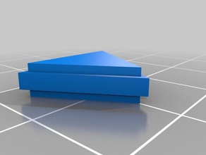 blokus trigon ein Stück - Spielzeug Spiel Zubehör 3d print model - Mito3D