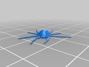 el papel higiénico de la araña los juguetes juegos tontos abril día inocentes broma susto 3d print model - Mito3D