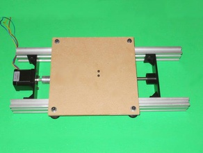 customizable linear carriage generator diy 3d printer cnc machine guide motion rail slide 3d print model - Mito3D