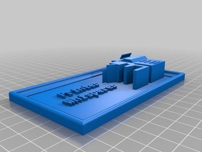 impresora encantador de la placa arte 3d print model - Mito3D