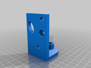 makergear m2 v4 hotend dial indicator mount 3d printer accessories 3d print model - Mito3D
